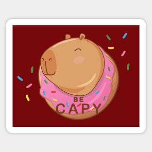 Capybara - Be Capy! Magnet